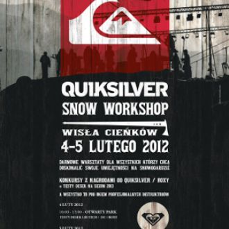 QUIKSILVER SNOW WORKSHOP - warsztaty dla snowboardzistów